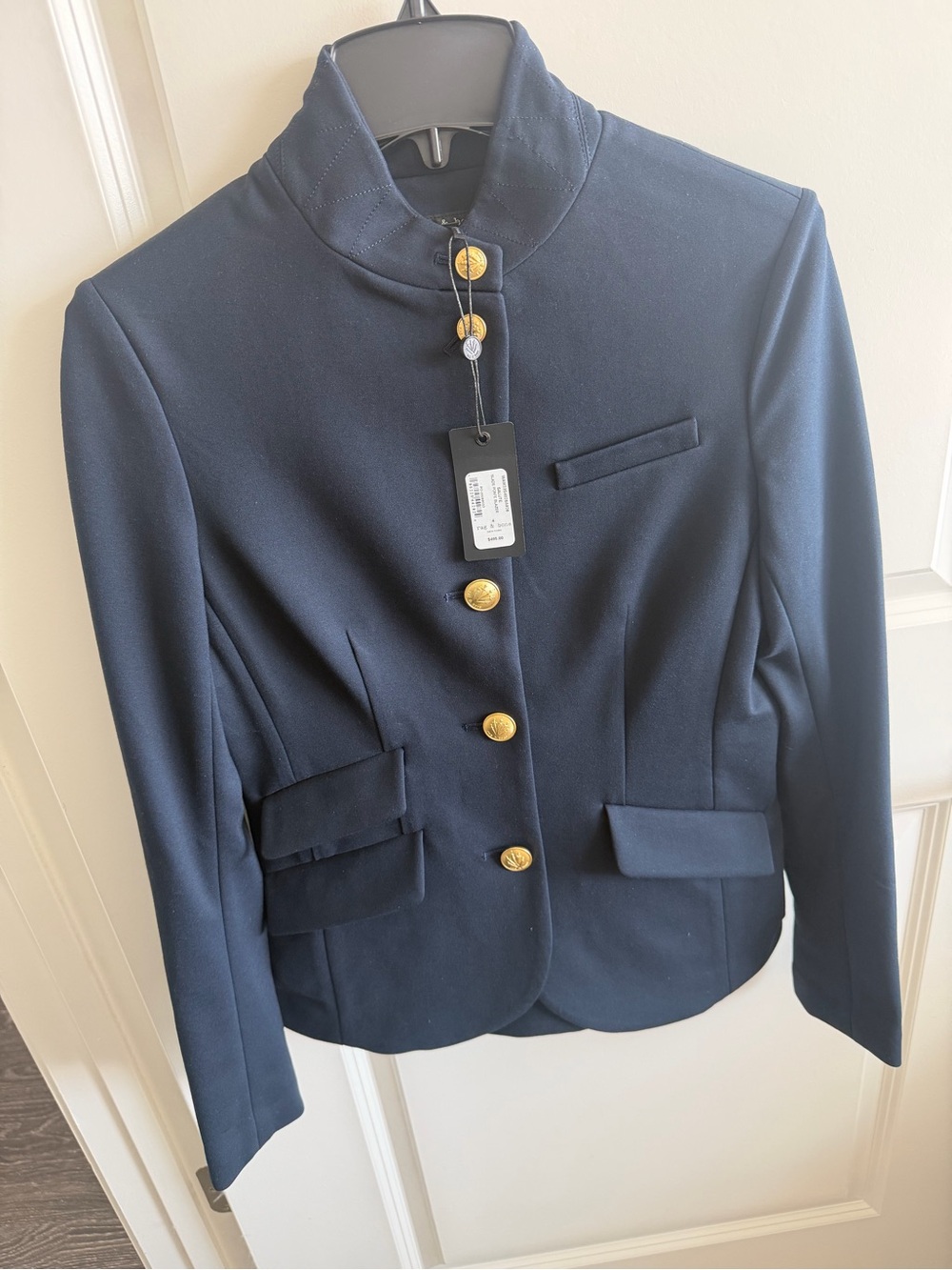 rag & bone NWT Slade Navy Blazer with Gold Buttons